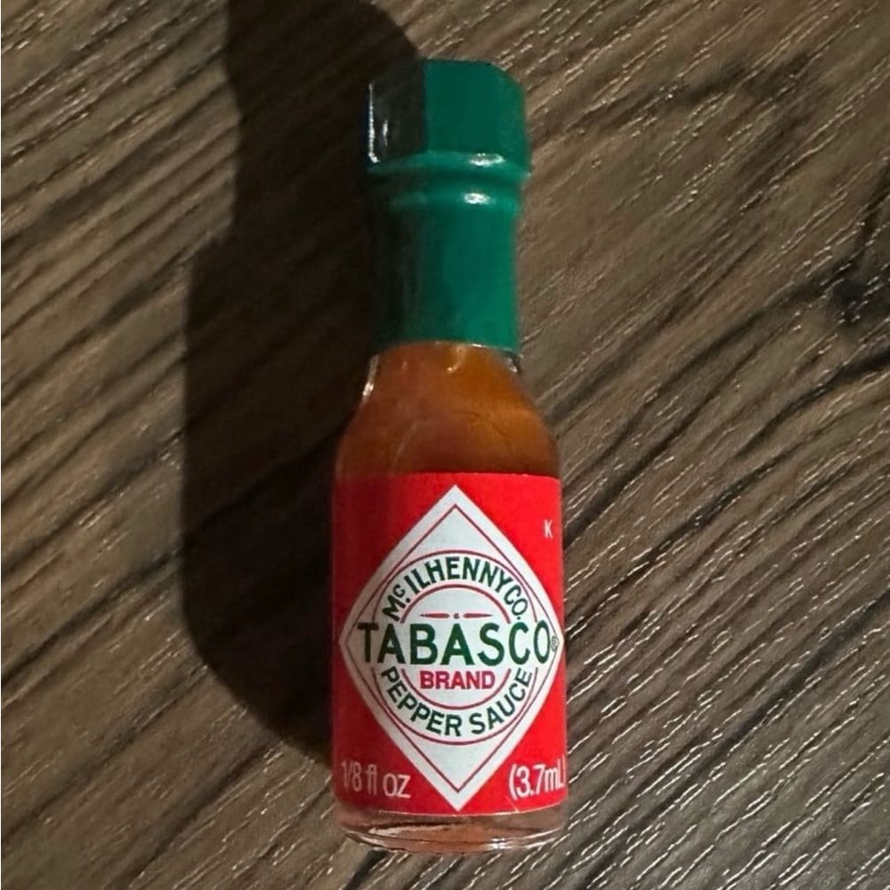 Mini Tabasco Sauce Collectible Bottle
